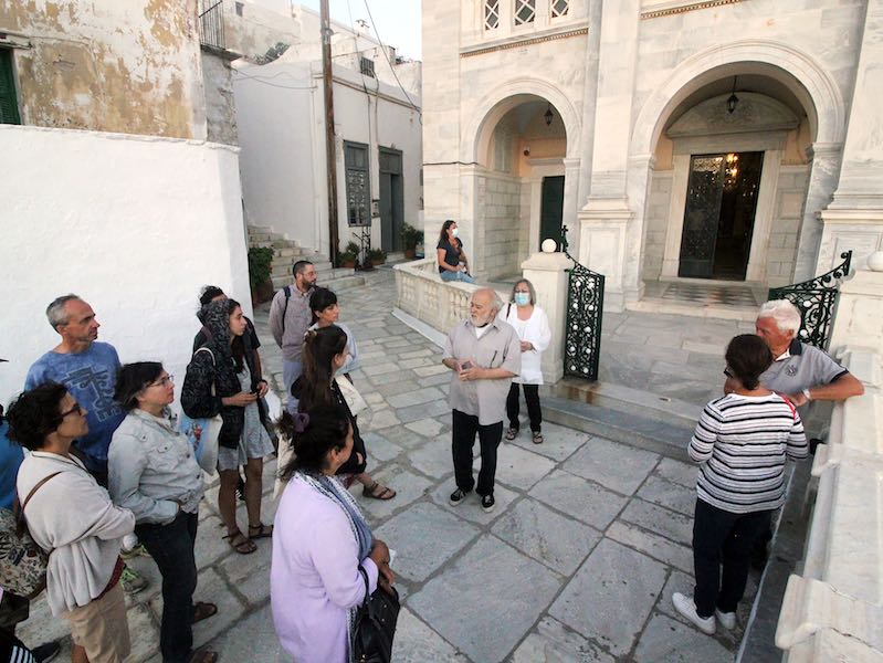 Guided tour by Kostas Danoussis